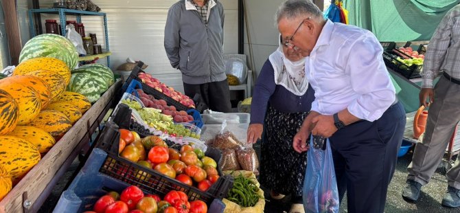 Büyükkılıç’tan Yamula Patlıcanı Üreticilerine Destek Ziyareti