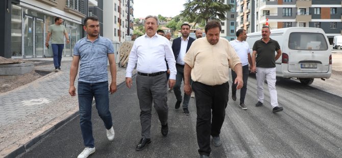 Melikgazi'de ulaşım tam gaz devam ediyor