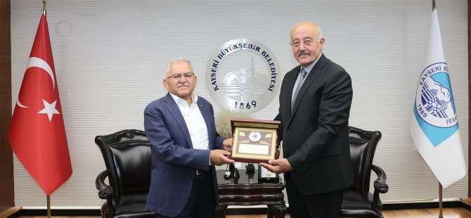 ÖZVATAN HEYETİNDEN BAŞKAN BÜYÜKKILIÇ'A TEŞEKKÜR