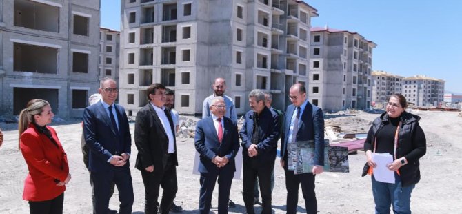 Büyükkılıç, Oruçreis Kentsel Dönüşüm Projesi'ni yerinde inceledi