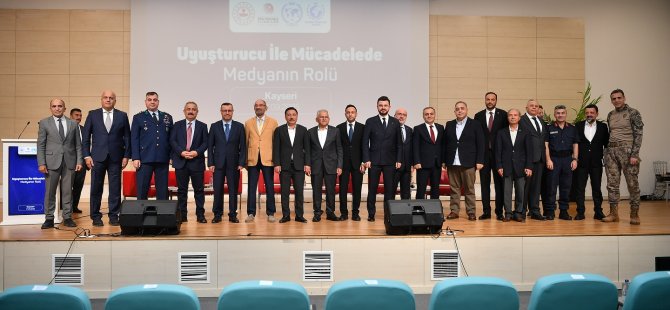Uyuşturucu ile Mücadelede Medyanın Gücü Programı Kayseri'de Düzenlendi
