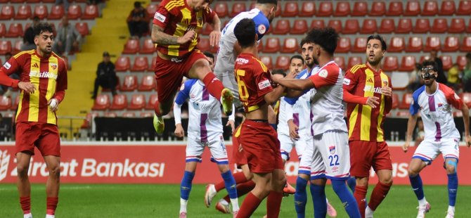 Zecorner Kayserispor - Niğde Belediyesi Spor Kulübü: 1-0