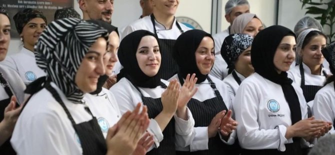 Develi'de Mutfakta Özel Aşçılar Yarıştı