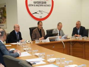 Kayseri Şehir Hastanesi'nde koordinasyon kurulu toplantısı