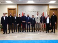 MMO Şube Başkanı Varol’dan Vali Çiçek’e ziyaret