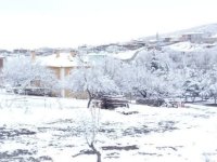 Akkışla ve Tomarza’da kar yağışı etkili oldu