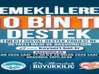 Büyükşehir’den Emeklilere 10 Bin TL Destek: Büyükkılıç’tan Dar Gelirli Emekliye Nefes Aldıracak Proje