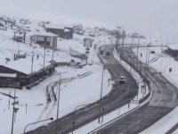 Erciyes’te nisan karı sezonu uzattı