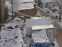 Sarız’ın kırsal mahallelerinde kar yağışı etkili oldu