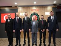 HAK-İŞ İl Başkanı Navruz’dan Genel Başkanları Mahmut Arslan’a Ziyaret
