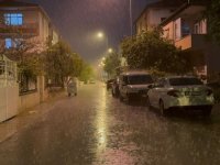 Kayseri’de sağanak yağış etkili oldu