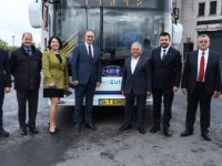 Başkan Büyükkılıç, Elektrikli Otobüsün Test Sürüşüne Katıldı: Toplu Taşımada Yeşil Dönüşüm