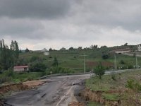 Felahiye Yolundaki Çökme Bölgesinde Çalışmalar Başladı