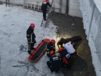 Kocasinan'da Bisikletle Su Kanalına Düşen Çocuk Yaralandı