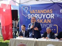 VATANDAŞ SORDU, BAŞKANLAR CEVAPLADI