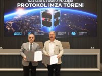 YERLİ VE MİLLİ İLK METEOROLOJİ UYDUSU KAY-SAT İÇİN MELİKGAZİ BELEDİYESİ’NDE İŞ BİRLİĞİ PROTOKOLÜ İMZALANDI