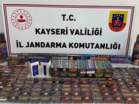 Kayseri'de 10 bin adet kaçak elektronik sigara kartuşu ele geçirildi