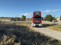 Kayseri’de anız yangını