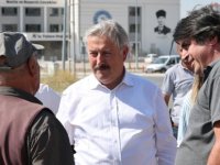 Köşk Mahallesi'nde kentsel dönüşüm için yıkım sürüyor