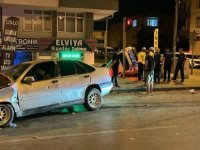 Kayseri'de otomobille çarpışan polis aracı devrildi: 3 yaralı