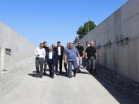 Başkan Büyükkılıç, DSİ-Yeni Sanayi Katlı Kavşağı Projesi'nde İncelemelerde Bulundu