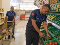 Melikgazi zabıtasından marketlerde denetim