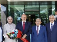 KKTC 5. Cumhurbaşkanı Ersin Tatar’dan Başkan Büyükkılıç’a ‘hizmet’ övgüsü