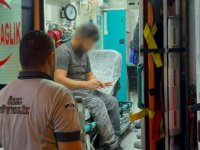 KOCASİNAN'DA TAŞLI KAVGA: 2 YARALI