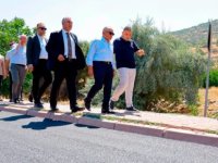 Başkan Büyükkılıç, Sazyolu Caddesi’ndeki asfalt yenileme çalışmalarını inceledi