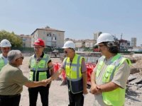 Başkan Büyükkılıç’tan Kartal Katlı Kavşağı’nda inceleme