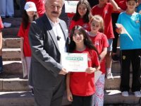 Çocuklar Melikgazi’nin İngilizce kampında hem öğrendi hem eğlendi
