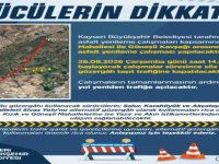 Buğdaylı-Güneşli yolunda asfalt çalışması: Güzergah trafiğe kapatılacak