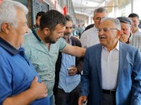 Başkan Büyükkılıç’tan Hal Esnafına Ziyaret