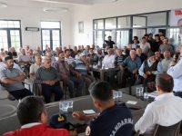 Başkan Yalçın ve Kaymakam Memiş, Çömlekçi’de vatandaşlarla buluştu