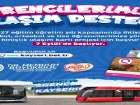 Kayseri’de öğrencilere ulaşım desteği yeni eğitim yılında da sürecek