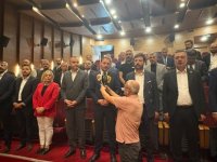 MHP İl Başkanı Kalın mazbatasını aldı