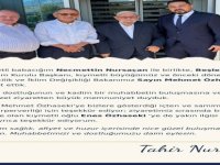 Tahir Nursaçan’dan Duayen Siyasetçi Özhaseki’ye Ziyaret