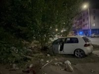 Otomobil ile motosiklet çarpıştı: 2 yaralı