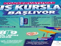 Büyükşehir Konservatuarı’nda kış kursları için kayıtlar başlıyor