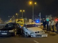 Kayseri’de iki otomobil çarpıştı: 1 yaralı