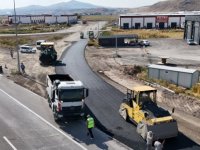 Melikgazi’den Metalsan Sanayi Sitesi’ne asfalt desteği