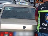 Kayseri’de drift yapan sürücüye 140 bin TL ceza