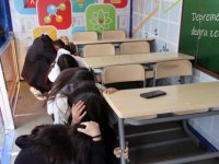 Talas’ta deprem TIR’ı ile 6,4’lük tatbikat
