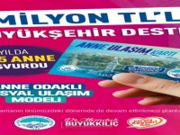 Annelere ulaşımda destek 3 milyon liraya ulaştı