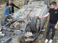 Yahyalı’da otomobil devrildi: 4 yaralı
