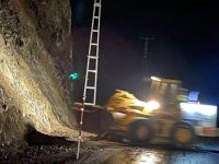 Sel nedeniyle kapanan Kapuzbaşı yolu yeniden ulaşıma açıldı