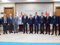 KTO Başkanı Gülsoy ve beraberindeki heyetten Vali Gökmen Çiçek’e ziyaret