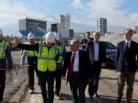 Büyükkılıç, Kartal Katlı Kavşağı’ndaki çalışmaları inceledi