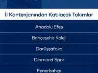 Basketbol Erkekler U14 Türkiye Şampiyonasına katılacak takımlar belli oldu