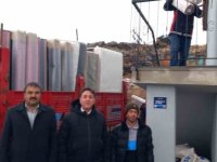 Başkan Şengül'ün destekleri ile hasar gören ev onarıldı
